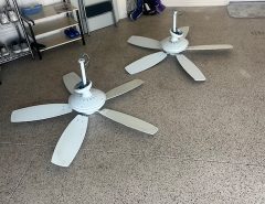 2 ceiling fans 52” The Villages Florida