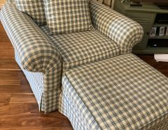 Soft Living Room Chair with Ottoman The Villages Florida