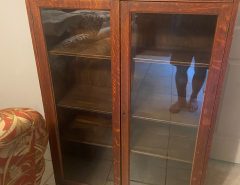 Book Case with glass doors The Villages Florida