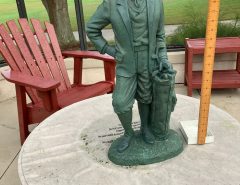 Statue of Golfing Man The Villages Florida