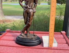 Male Golfing Statue The Villages Florida