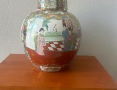 Colorful Ginger Jar with Lid The Villages Florida