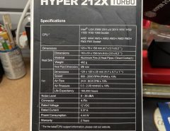 Cool Master Hyper 212X Turbo  – Gaming Computer Fan The Villages Florida