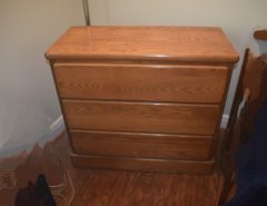 Solid oak wood 3 drawers dresser The Villages Florida