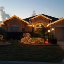 Outdoor White Icicle Holiday Lights The Villages Florida