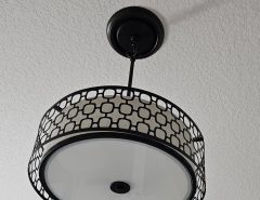 Ceiling lamp -Lattice style $50 The Villages Florida