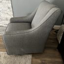 Grey/blue tweed swivel rocker The Villages Florida