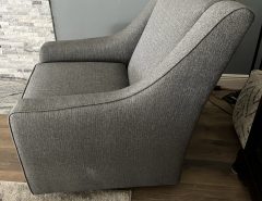 Grey/blue tweed swivel rocker The Villages Florida