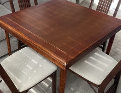 1  Wooden card table and 4 wooden chairs The Villages Florida