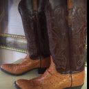 Women’s Full Quill Lucchese Ostrich Boots The Villages Florida