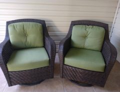 SOLD – Lanai furniture-wicker (5 pieces) The Villages Florida