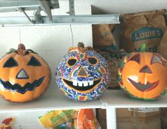 16 Inch ceramic Jack o Lantern The Villages Florida