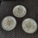 Set of Three Glass Bottle Coasters The Villages Florida