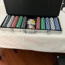 500 Piece Poker Chip set with cards and dice The Villages Florida