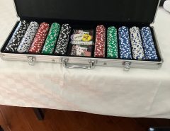 500 Piece Poker Chip set with cards and dice The Villages Florida