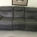 Leather sofa, loveseat and chair The Villages Florida