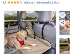 Kurgo backseat Gap filler for dogs (price on Chewy $82) The Villages Florida