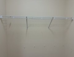 CLOSETMAID Wire Shelf & Rod, White The Villages Florida