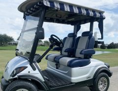 2015 EFI Gas Yamaha Golf Cart with Ultimate Comfort Seats The Villages Florida