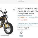 Hover-1 Pro Series Altai R-750 Electric Bike The Villages Florida