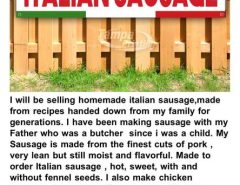 Italian Sausage The Villages Florida