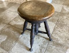 Antique piano stool The Villages Florida