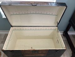 Vintage Steamer Camelback Trunk The Villages Florida