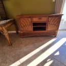 Rattan TV Console The Villages Florida