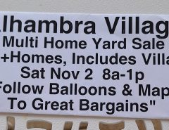 Alhambra Village Annual Yard Sale The Villages Florida