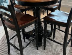 Bar height table and chairs The Villages Florida