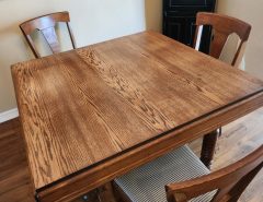 Antique table 6 chairs, solid oak The Villages Florida