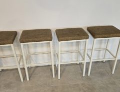 Bar Stools {4} Bar Height (30″ tall), welded frame The Villages Florida