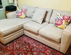 2 piece sectional with lounger and matching armchair The Villages Florida