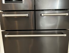 Black KitchenAid Stainless Refrigerator The Villages Florida