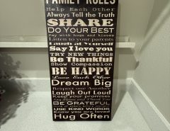 Family Rules Canvas, Hangers, Baskets The Villages Florida