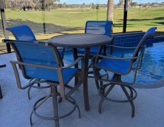 Tropitone Bar Height Table & Chairs The Villages Florida