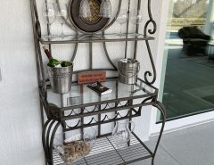 Iron outdoor or indoor bar hutch The Villages Florida