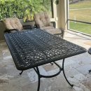 Biscayne 42″ x 84” Rectangular Patio Table The Villages Florida