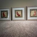 Set of 3 Floral Framed Art The Villages Florida