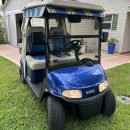 2018 Golf Cart 2 E-Z-GO Freedom RXV Electric Blue The Villages Florida