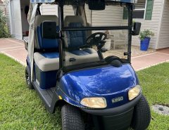 2018 Golf Cart 2 E-Z-GO Freedom RXV Electric Blue The Villages Florida