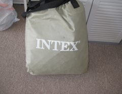 Intex Inflatable Bed with some Bedding The Villages Florida