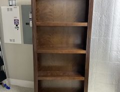 Wood Bookcase The Villages Florida