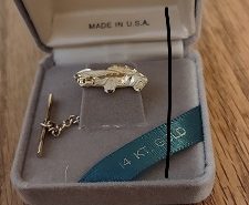 Corvette Tie Tac 14K gold The Villages Florida