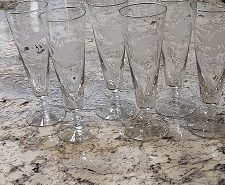 Etched Budweiser Pilsner Glasses The Villages Florida