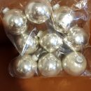 Nine Silver Xmas Tree Bulbs The Villages Florida