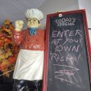 Chef sign and Chalk Board The Villages Florida