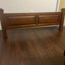 Cherry wood full bed frame The Villages Florida