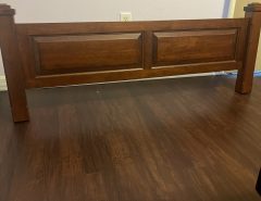 Cherry wood full bed frame The Villages Florida