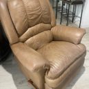 Lazy boy recliner saddle tan manual recline The Villages Florida